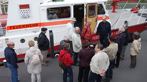 Besuch des Deutzer Hafens